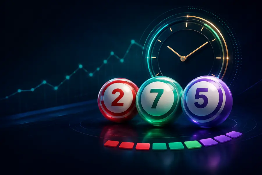 Three prediction reference number balls with IST timing